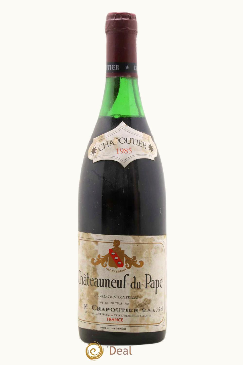 M. Chapoutier M. Chapoutier Châteauneuf-du-Pape Rhône, France, 1985