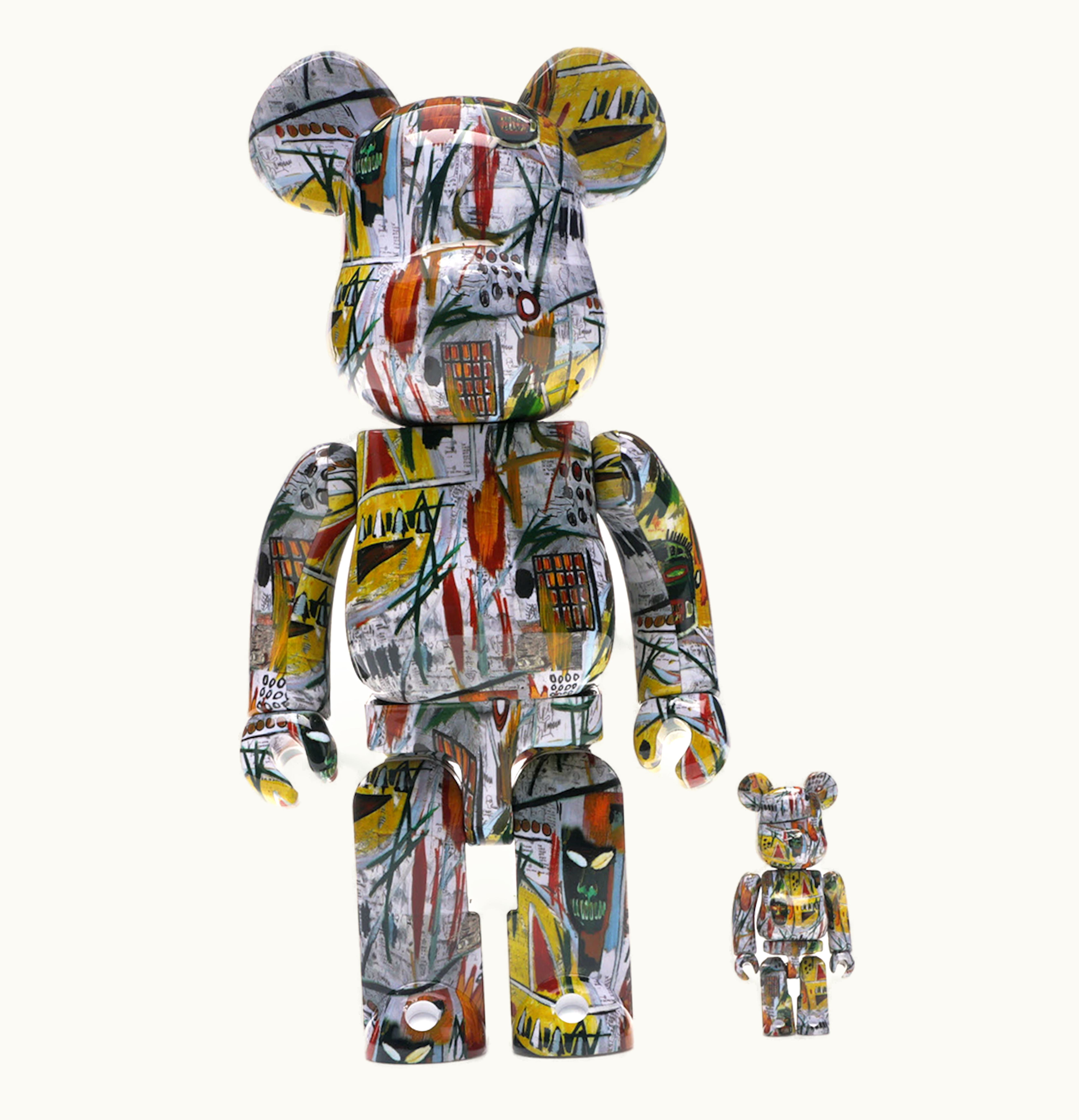 Bearbrick Bearbrick Jean Michel Basquiat 100 400 Set Multi