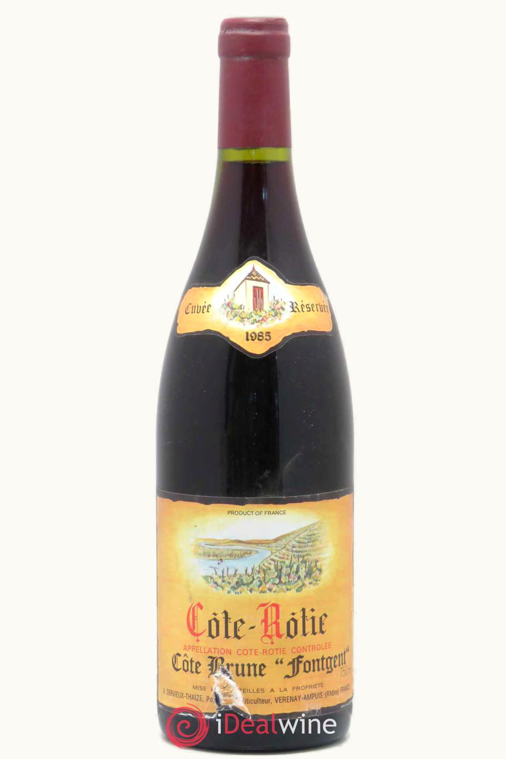 Dervieux-Thaize Dervieux Thaize Côte-Rôtie Rhône, France, 1985 UZ0695509