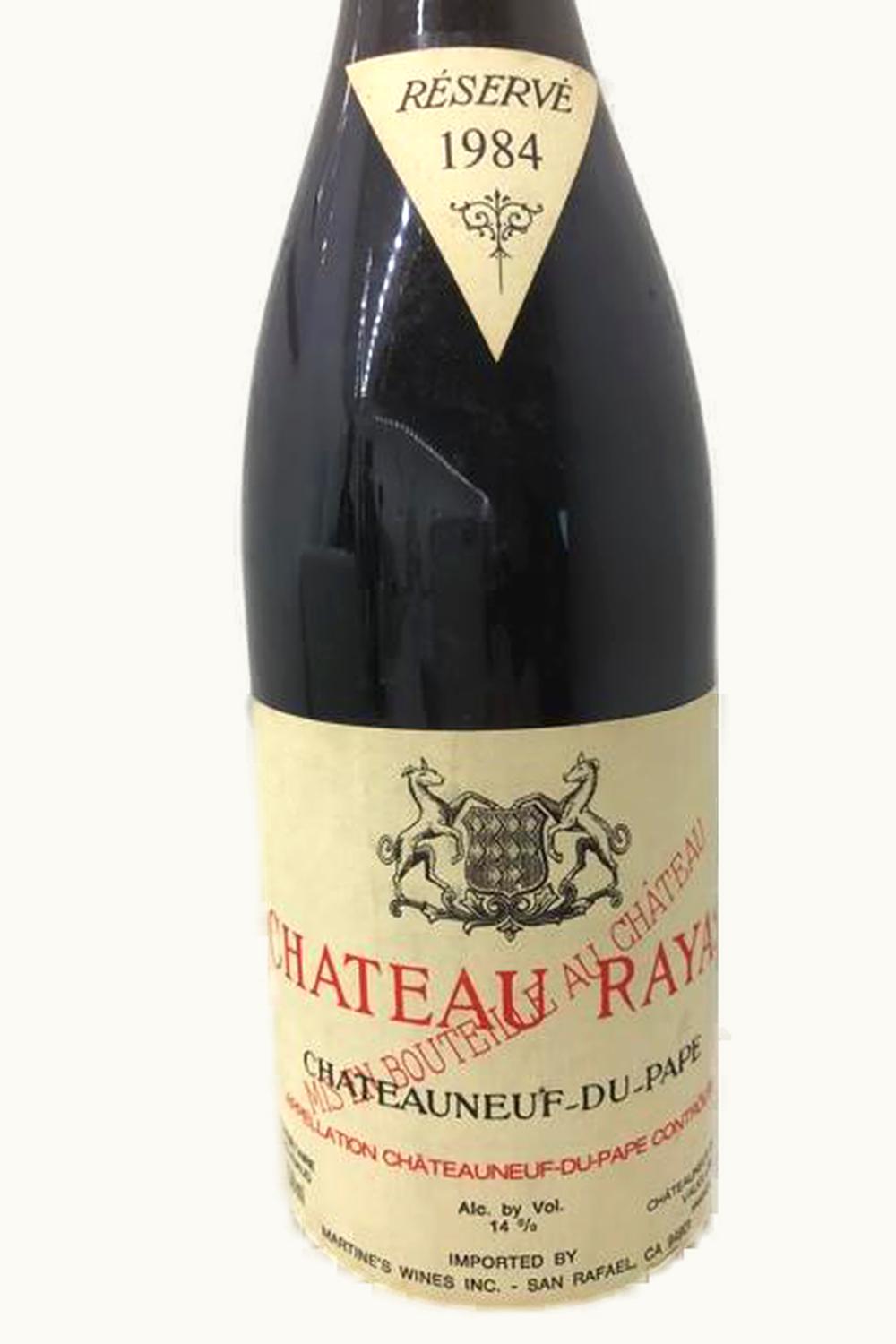 Rayas Rayas Châteauneuf-du-Pape Rhône, France, 1984