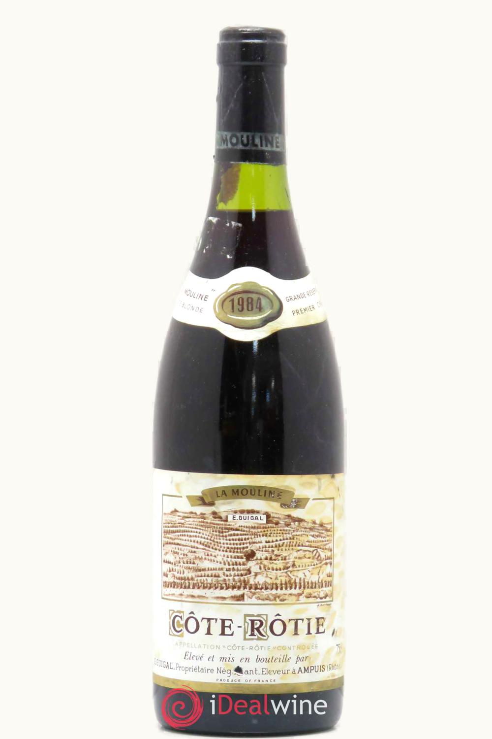 E. Guigal E. Guigal La Mouline Côte-Rôtie Rhône, France, 1984