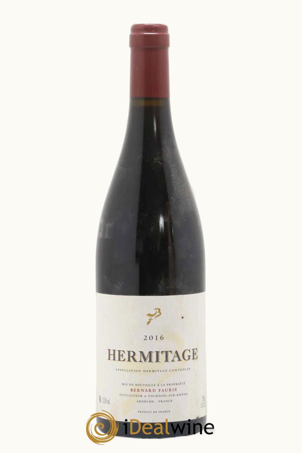 Bernard Faurie Bernard Faurie Rouge Hermitage Rhône, France, 1984