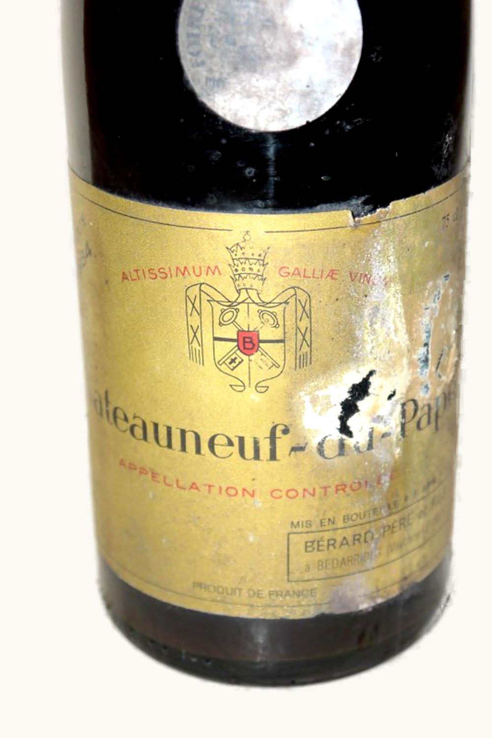 Cuvée de Sommelier Cuvée de Sommelier Châteauneuf-du-Pape Rhône, France, 1984