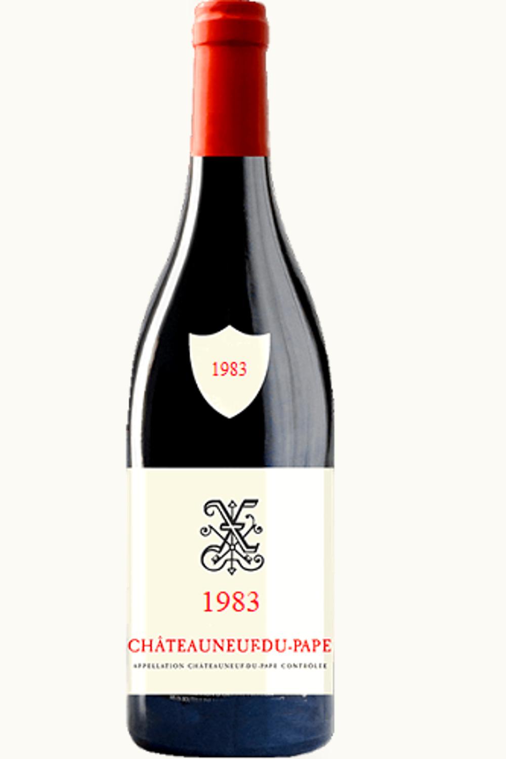 Xavier Vignon Xavier VIgnon Châteauneuf-du-Pape Rhône, France, 1983