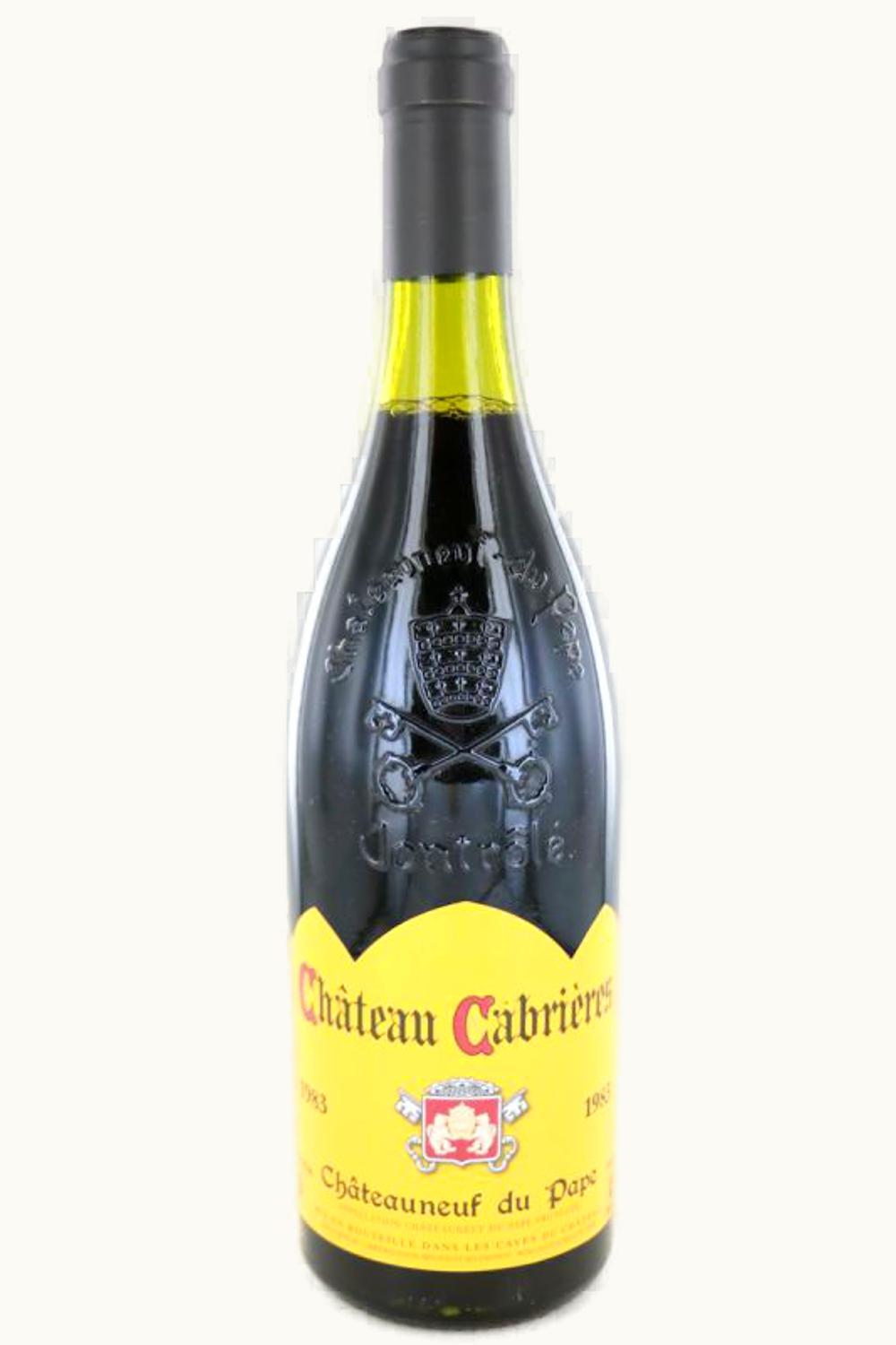 Château Cabrières Château Cabrières Châteauneuf-du-Pape Rhône, France, 1983