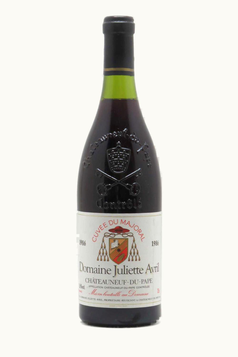 Domaine Juliette Avril Domaine Juliette Avril Châteauneuf-du-Pape Rhône, France, 1983