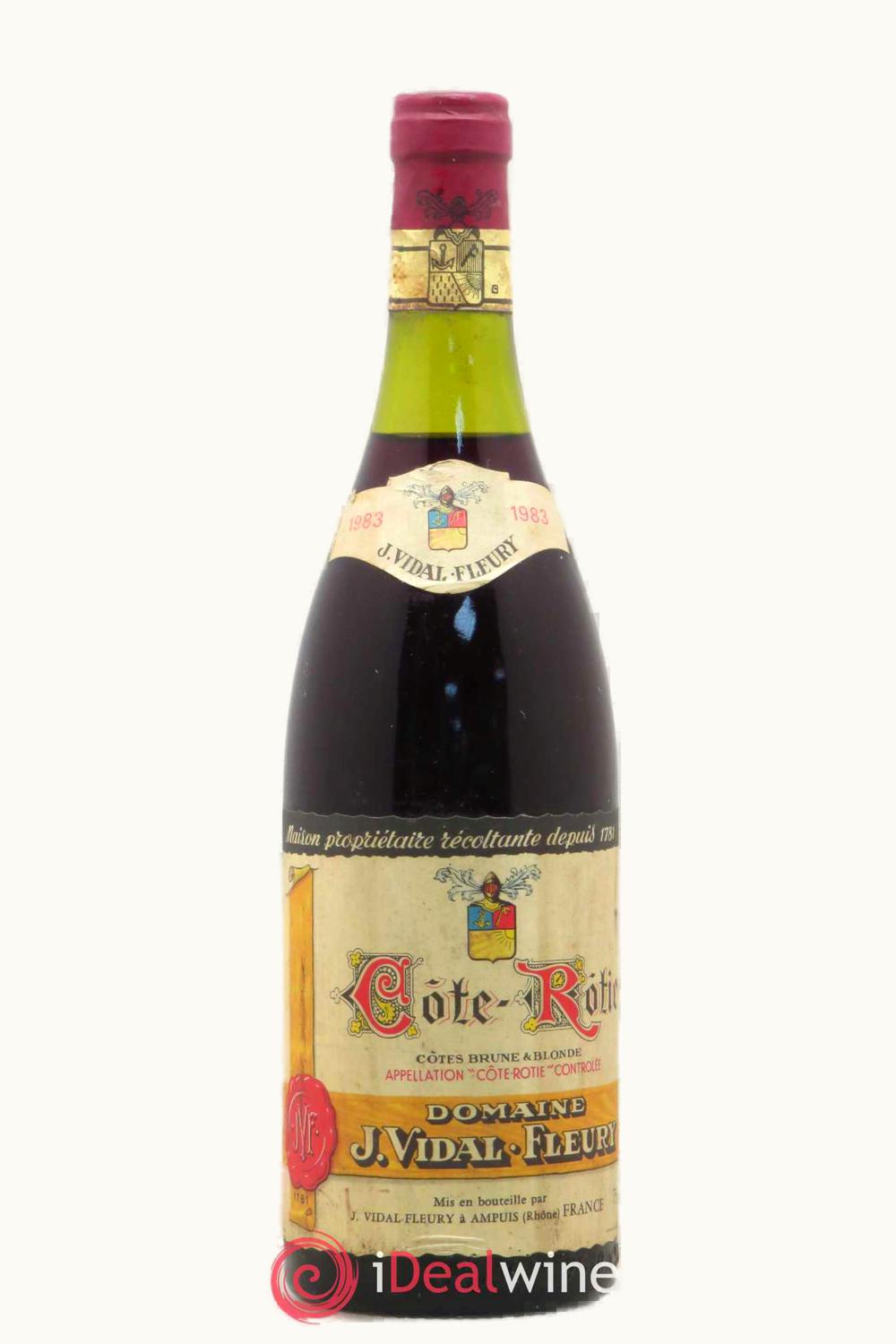J. Vidal-Fleury J. VIdal-Fleury Brune Blond Côte-Rôtie Rhône, France, 1983