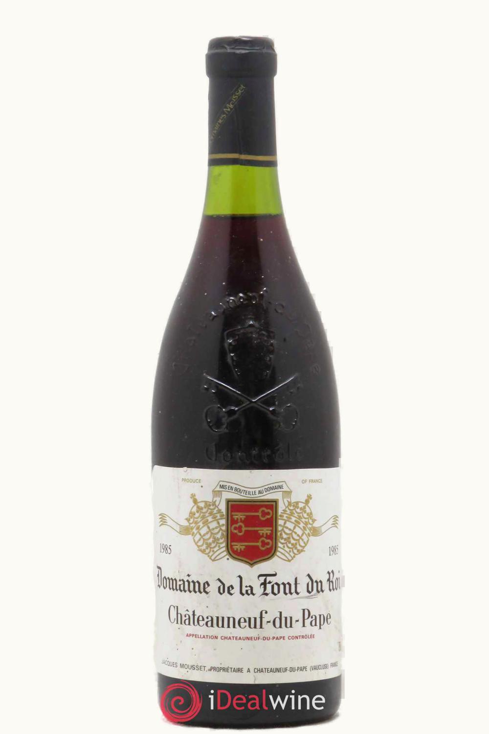 Domaine de la Font du Roi Domaine de la Font du Roi Châteauneuf-du-Pape Rhône, France, 1983