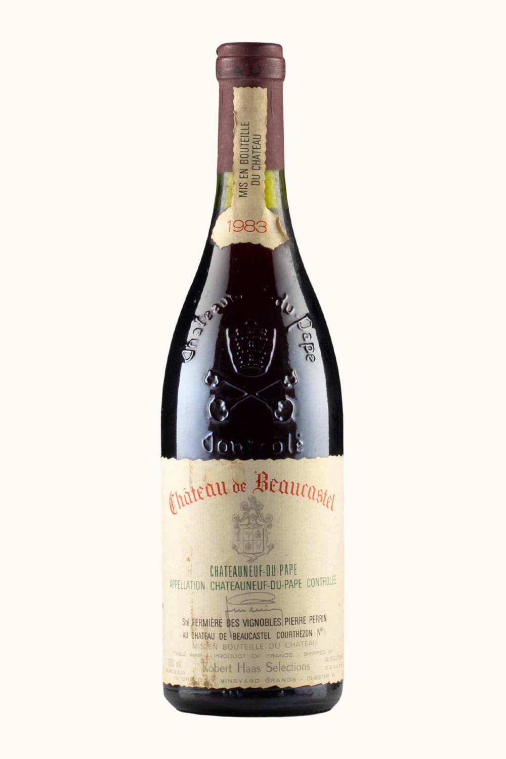 Château de Beaucastel Château de Beaucastel Châteauneuf-du-Pape Rhône, France, 1983