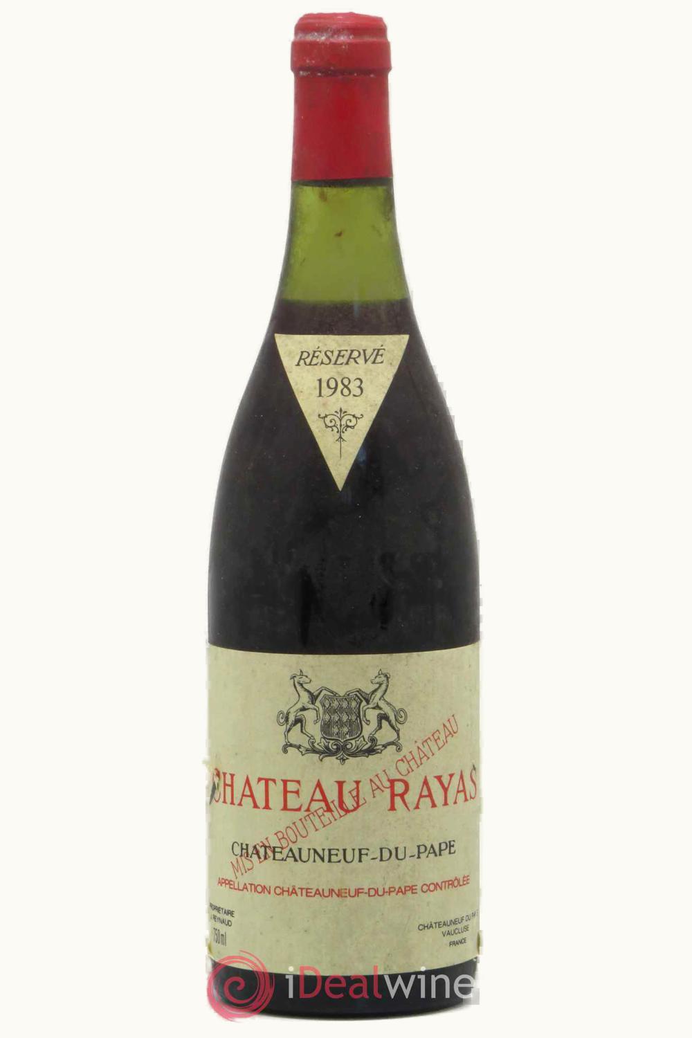 Rayas Rayas Châteauneuf-du-Pape Rhône, France, 1983
