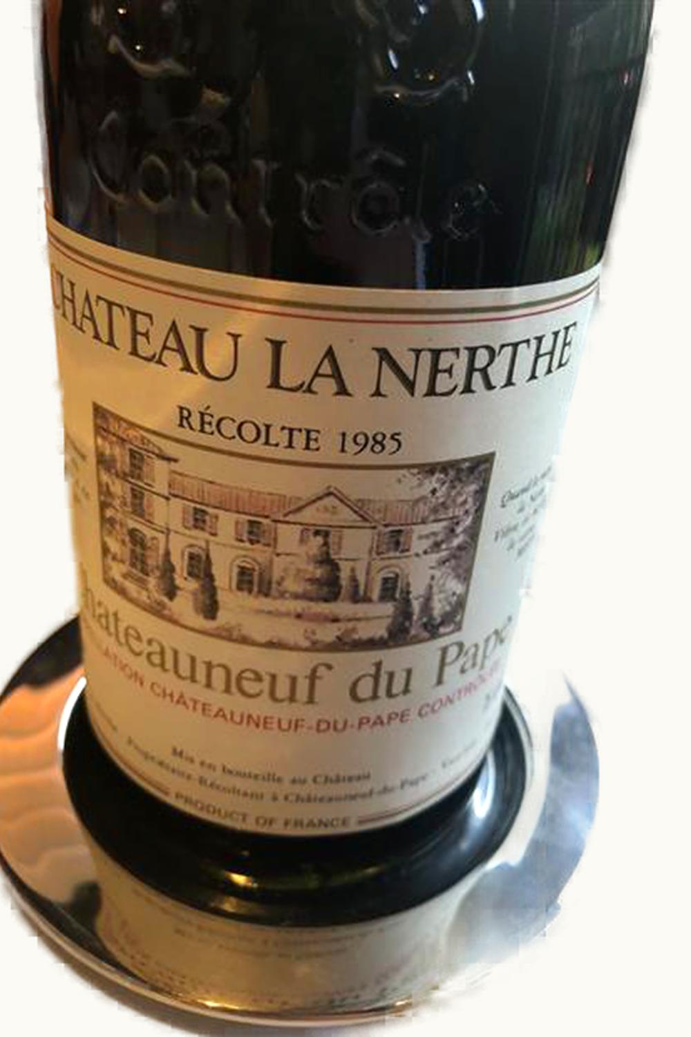 Château La Nerthe Château La Nerthe Châteauneuf-du-Pape Rhône, France, 1983