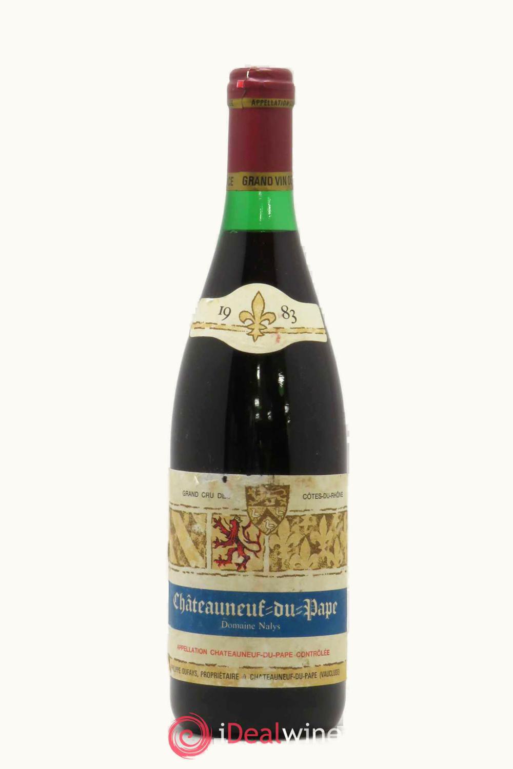 Domaine de Nalys Domaine de Nalys Châteauneuf-du-Pape Rhône, France, 1983