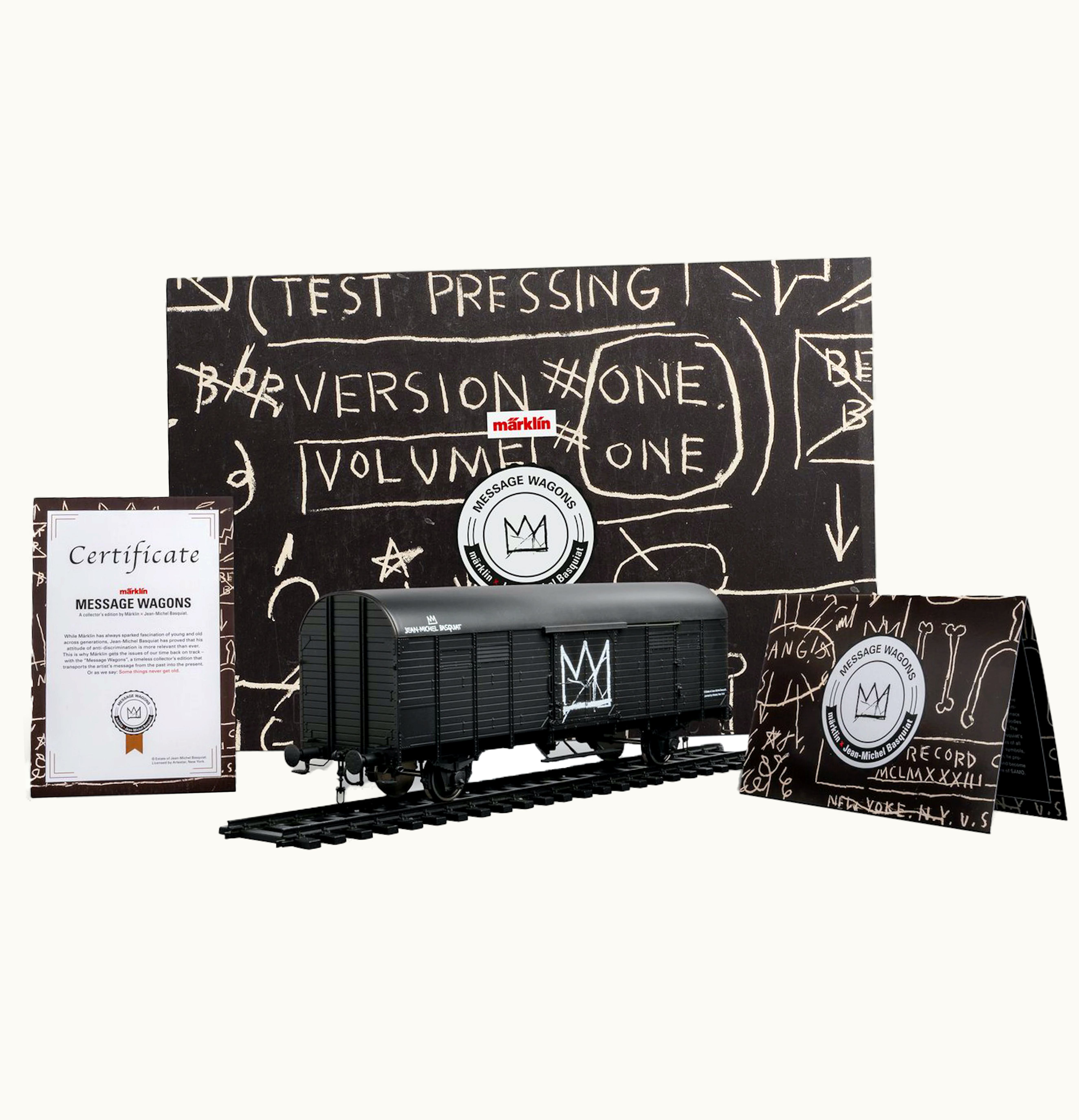 Marklin Marklin x Jean Michel Basquiat Message Wagons Figure