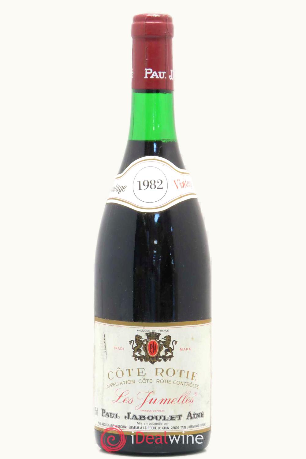Paul Jaboulet Aîné Paul Jaboulet Aîné Les Jumelles Côte-Rôtie Rhône, France, 1982