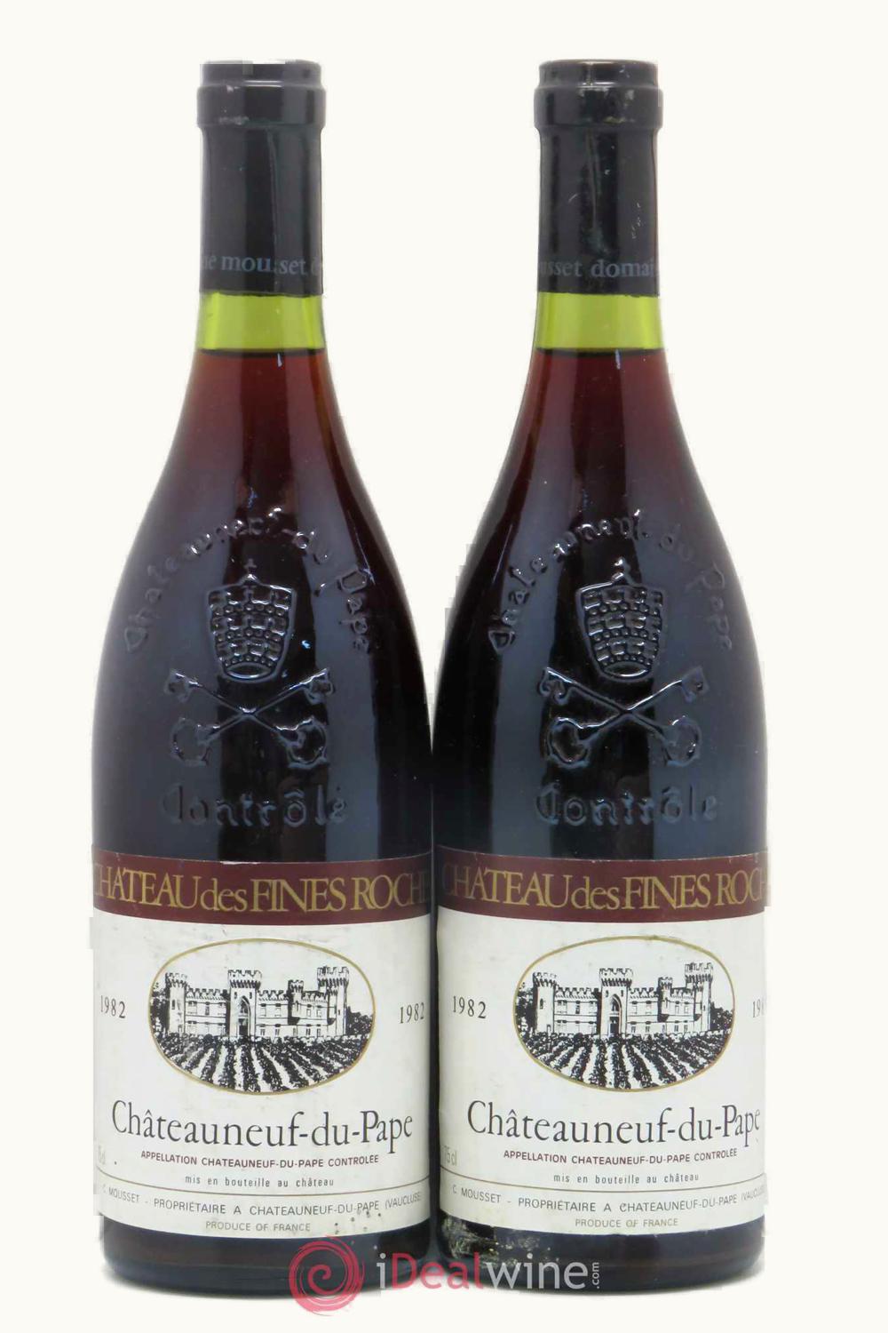 VIgnoble Mousset Barrot VIgnoble Mousset Barrot De Fines Roche Châteauneuf-du-Pape Rhône, France, 1982