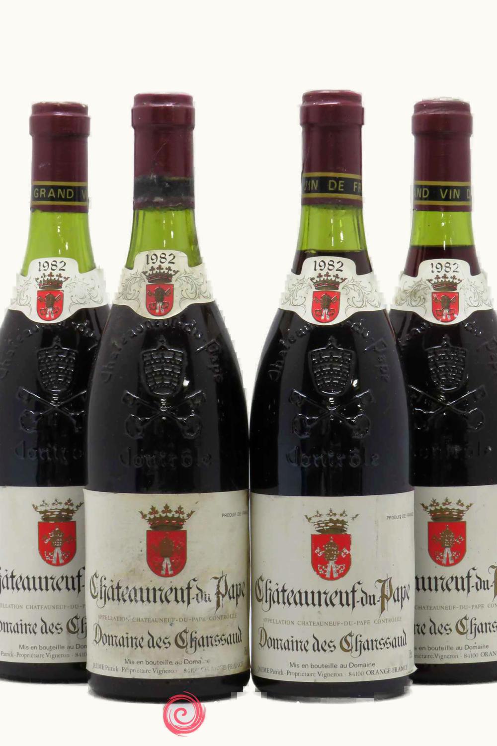 Domaine de Chanssaud Domaine de Chanssaud Châteauneuf-du-Pape Rhône, France, 1982