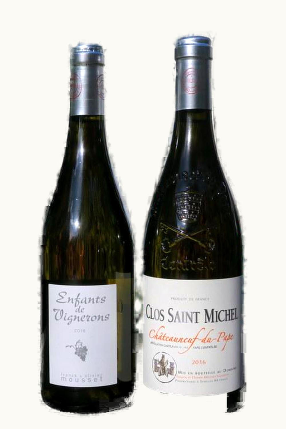 Olivier Frank Mousset Olivier Frank Mousset Clos St-Michel Châteauneuf-du-Pape Rhône, France, 1982