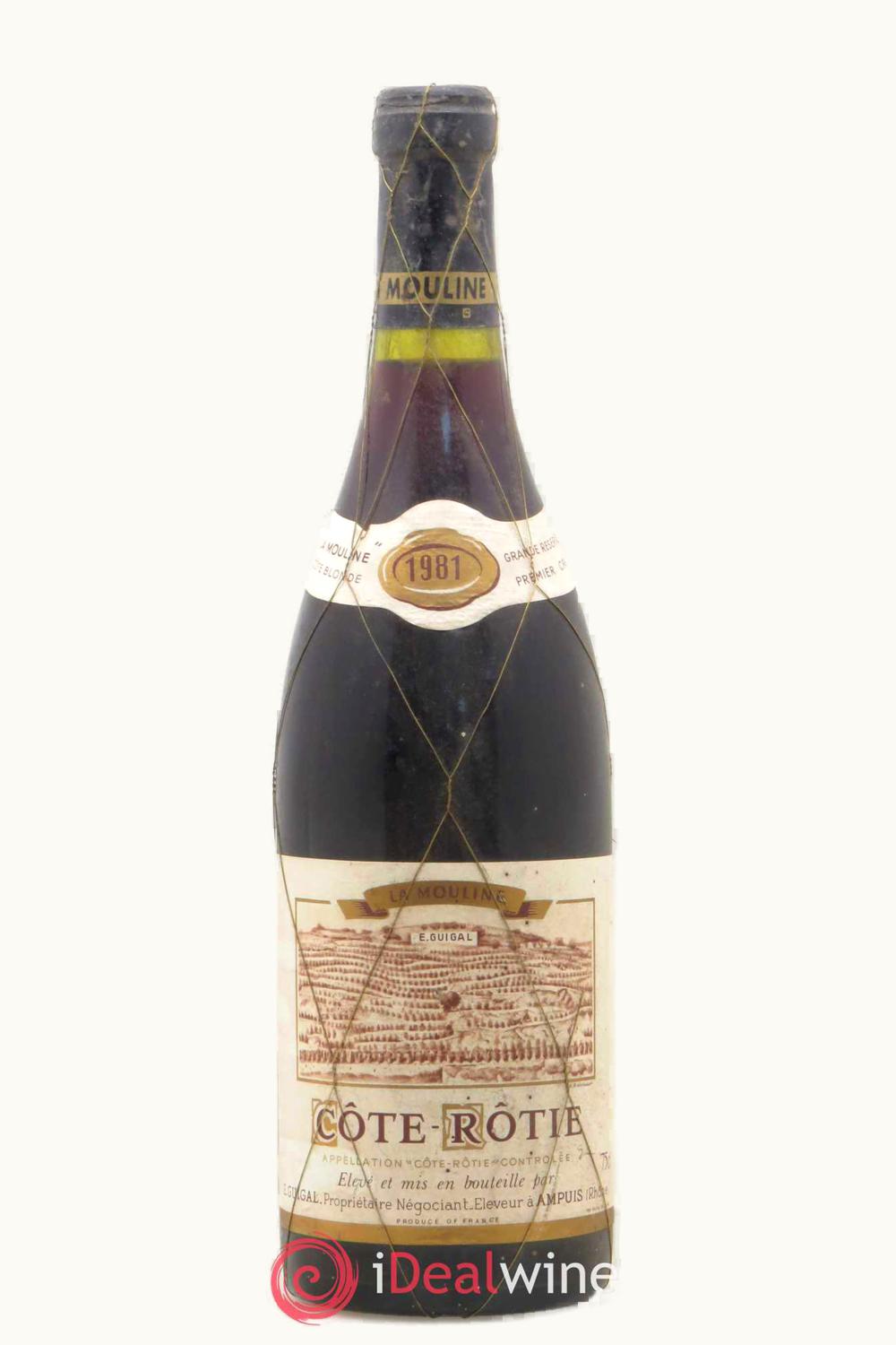 E. Guigal E. Guigal La Mouline Côte-Rôtie Rhône, France, 1981