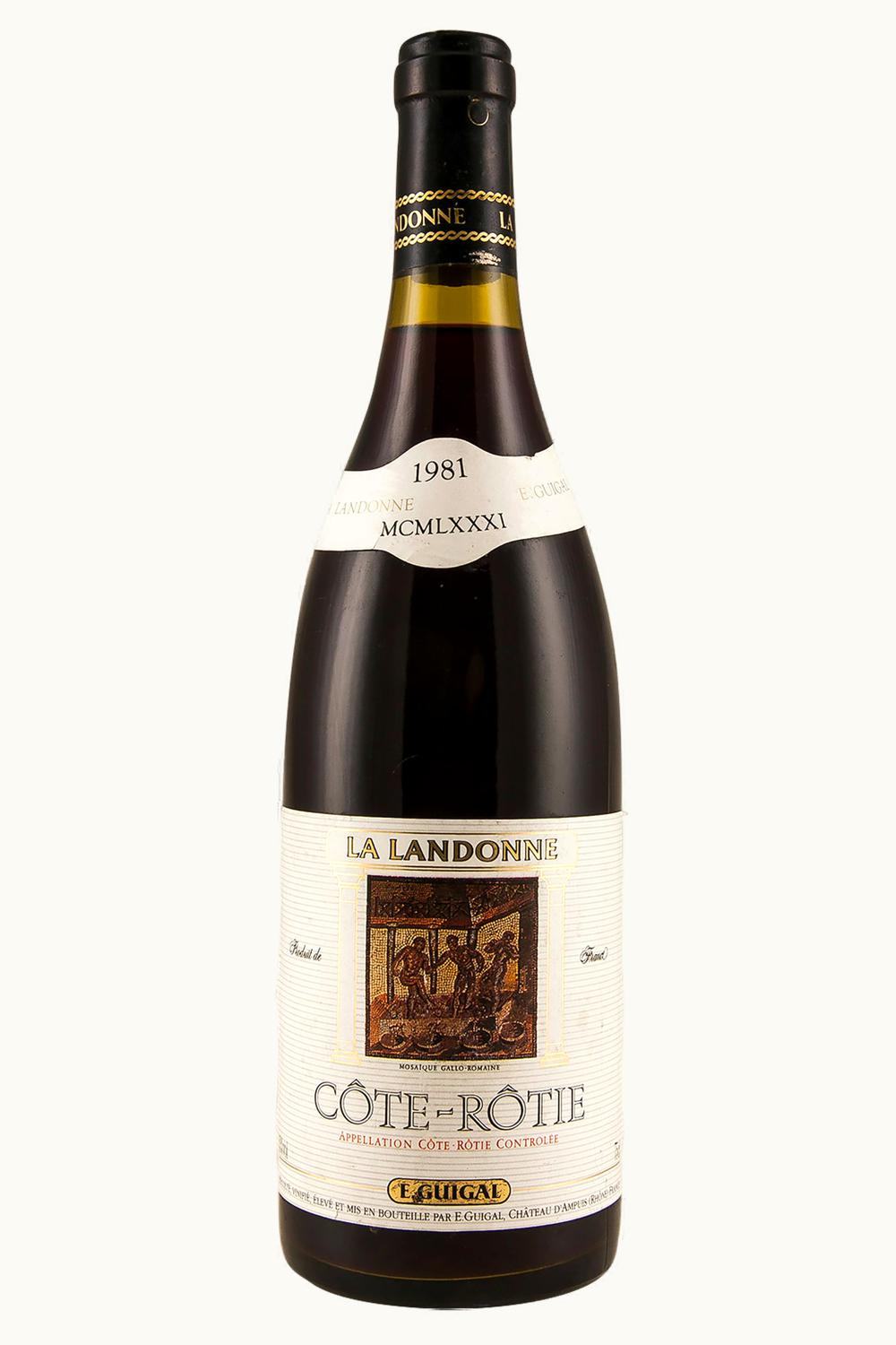 E. Guigal E. Guigal La Landonne Côte-Rôtie Rhône, France, 1981