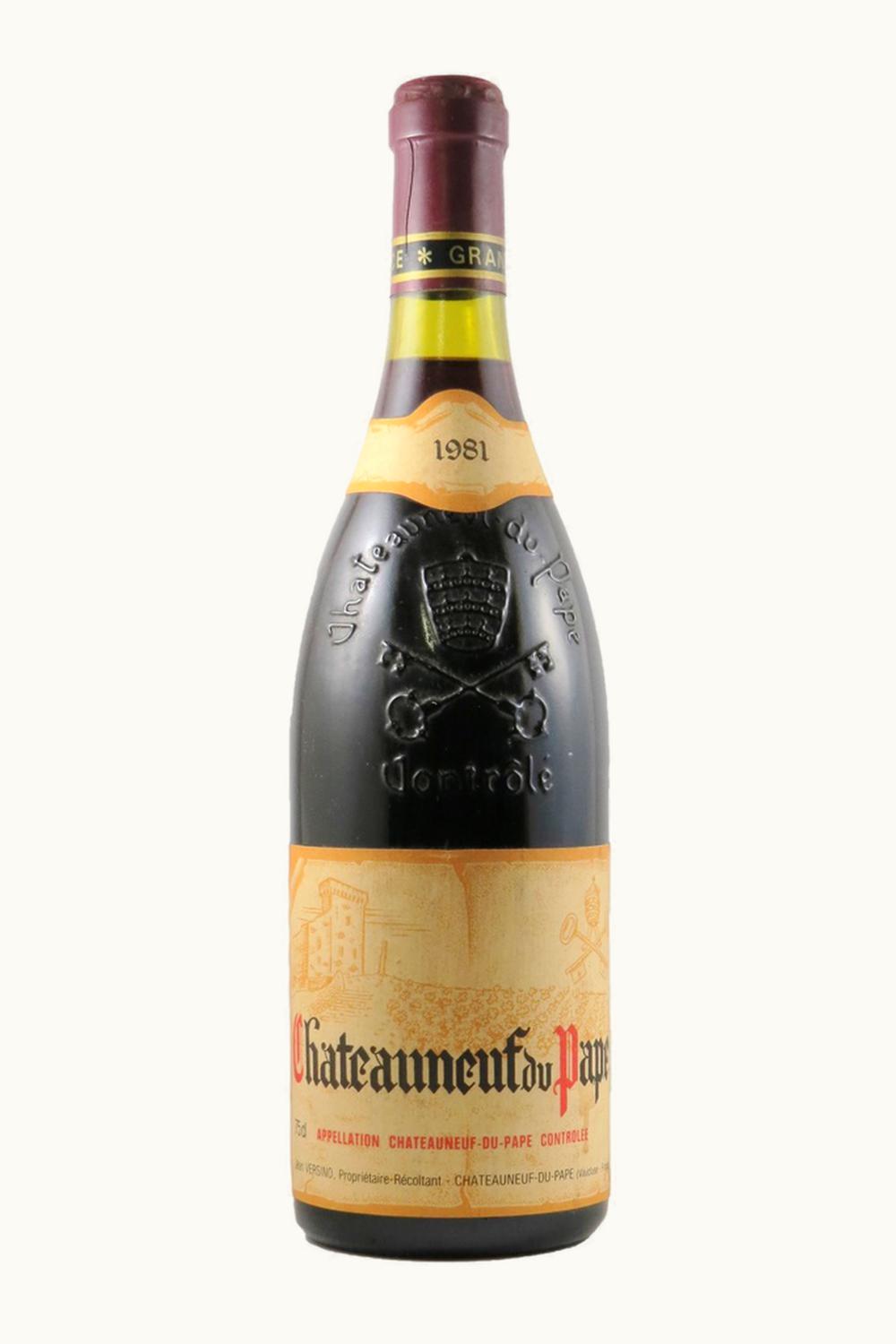 Sixtine Sixtine Cuvée Vatican Châteauneuf-du-Pape Rhône, France, 1981