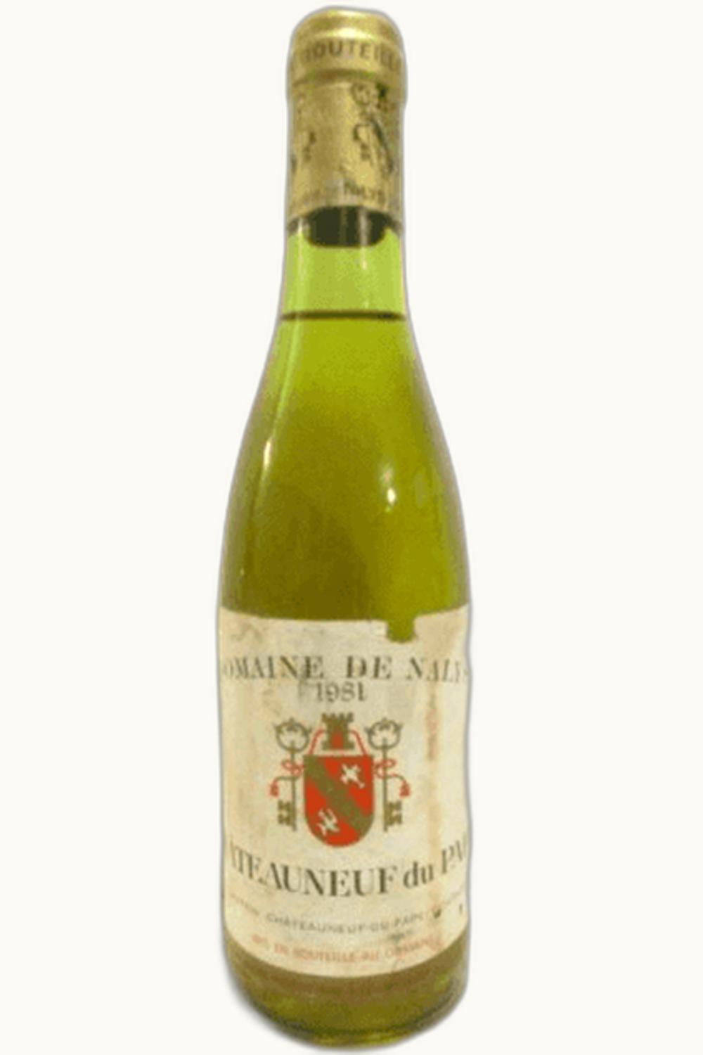 De Nalys De Nalys Blanc Châteauneuf-du-Pape Rhône, France, 1981