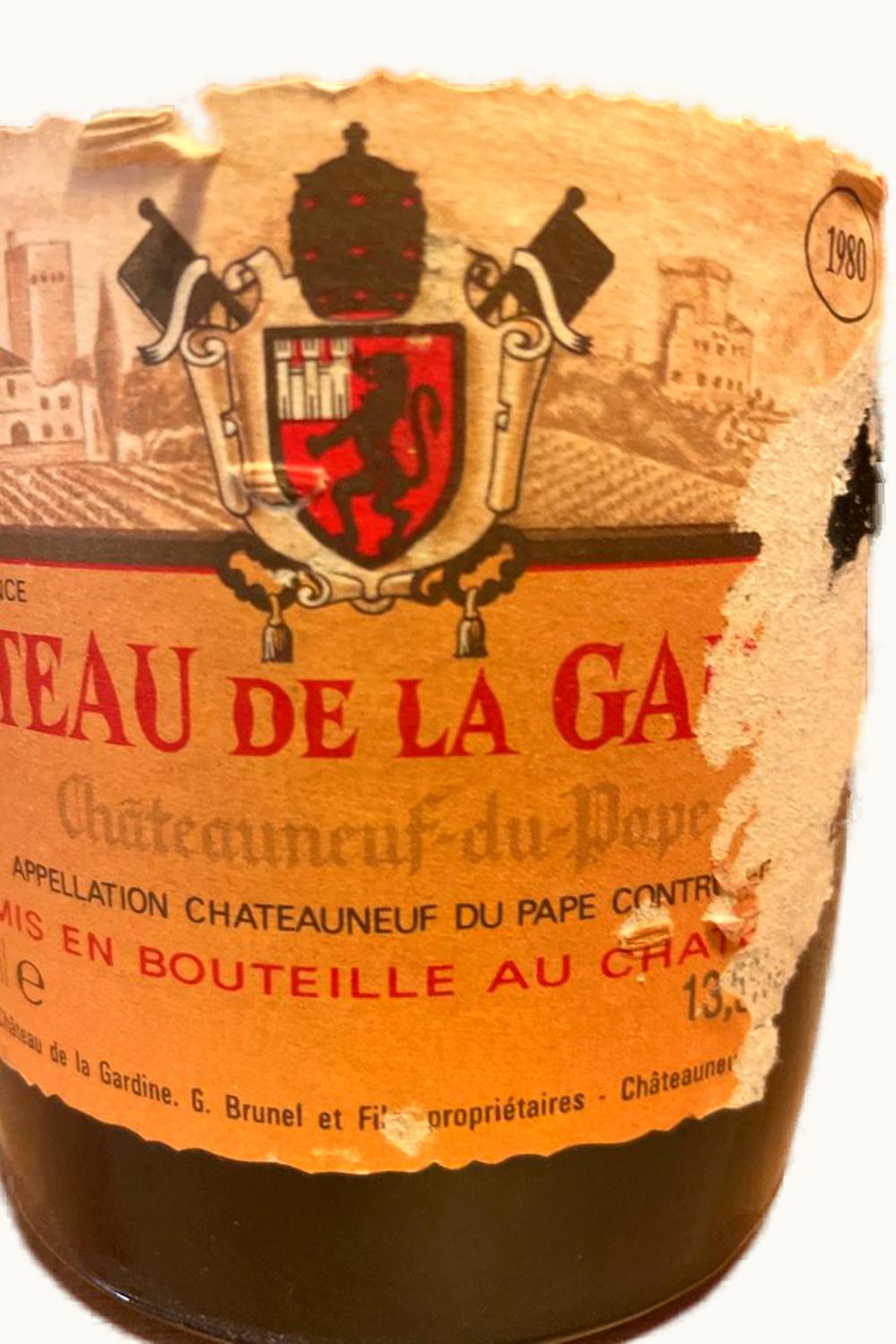 De la Gardine De la Gardine Châteauneuf-du-Pape Rhône, France, 1980