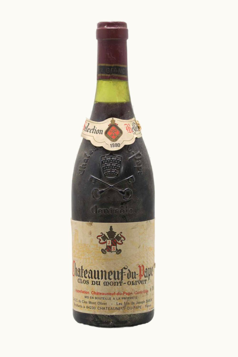 Clos du Mont Olivet Clos du Mont Olivet Châteauneuf-du-Pape Rhône, France, 1980