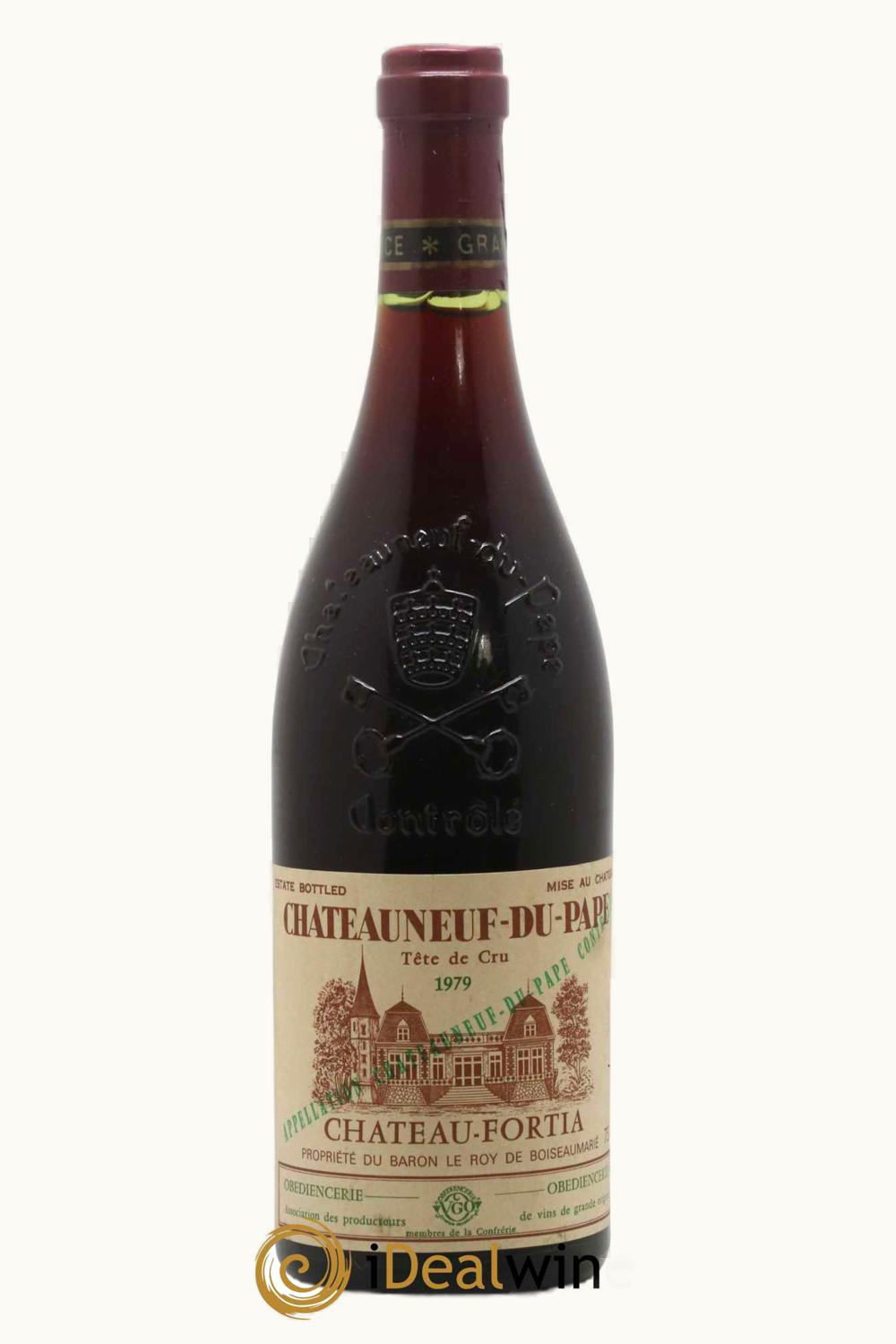 Fortia Fortia Tradition Châteauneuf-du-Pape Rhône, France, 1979