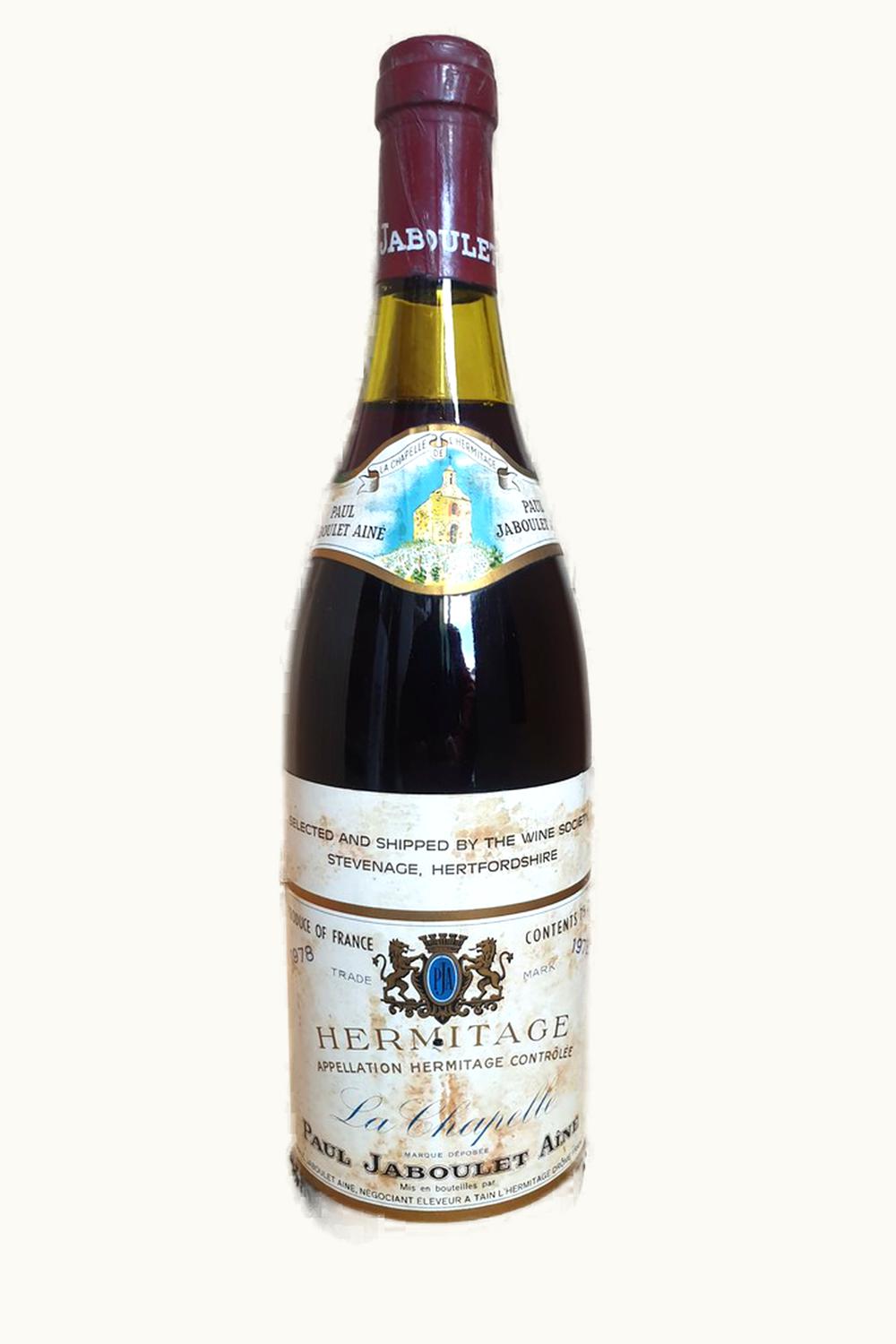 Paul Jaboulet Aîné Paul Jaboulet Aîné La Chapelle Hermitage Rhône, France, 1978