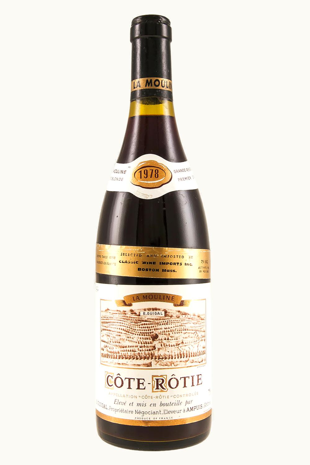 E. Guigal E. Guigal La Mouline Côte-Rôtie Rhône, France, 1978