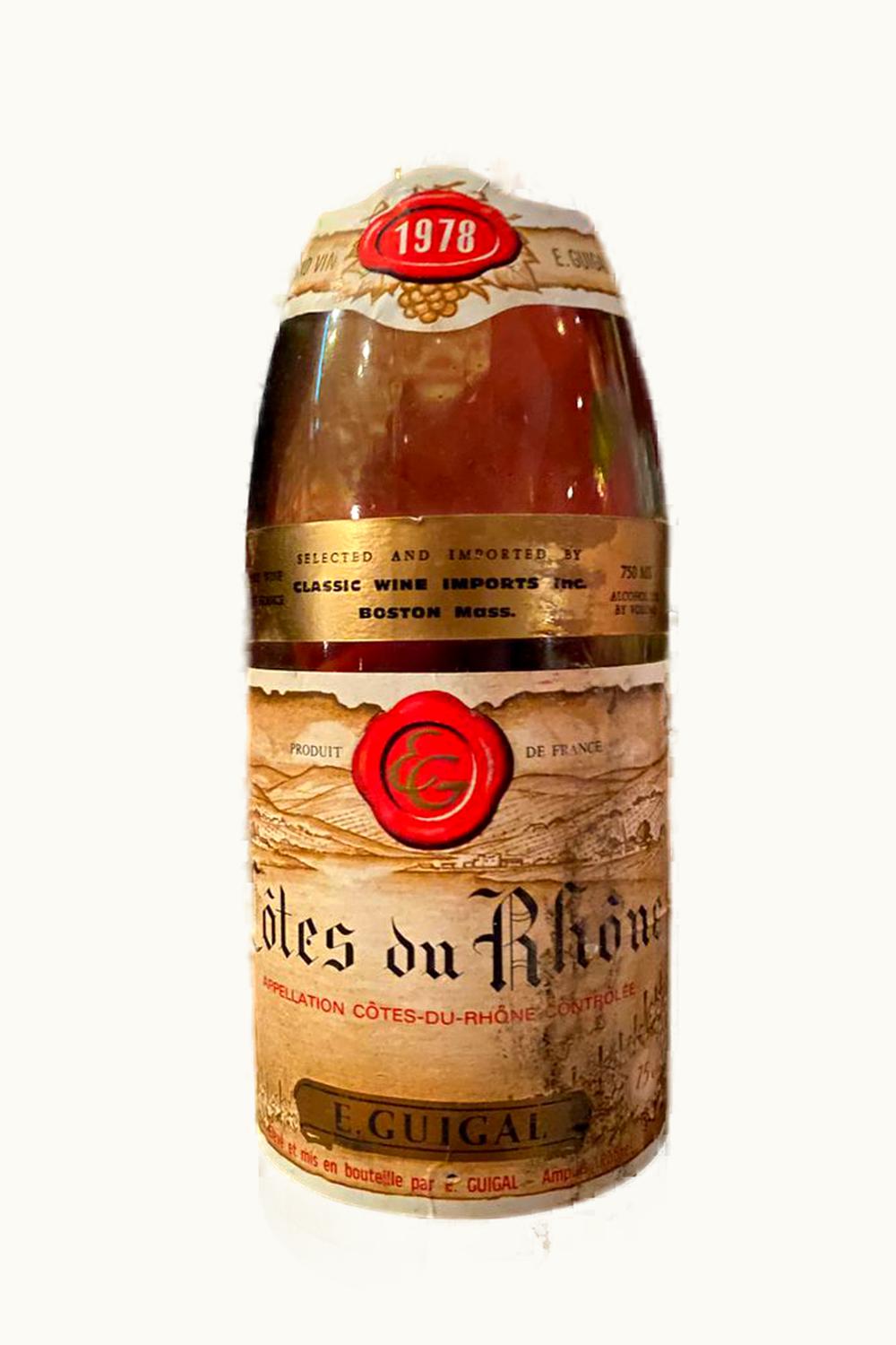 E. Guigal E. Guigal Côtes-du-Rhône, France, 1978