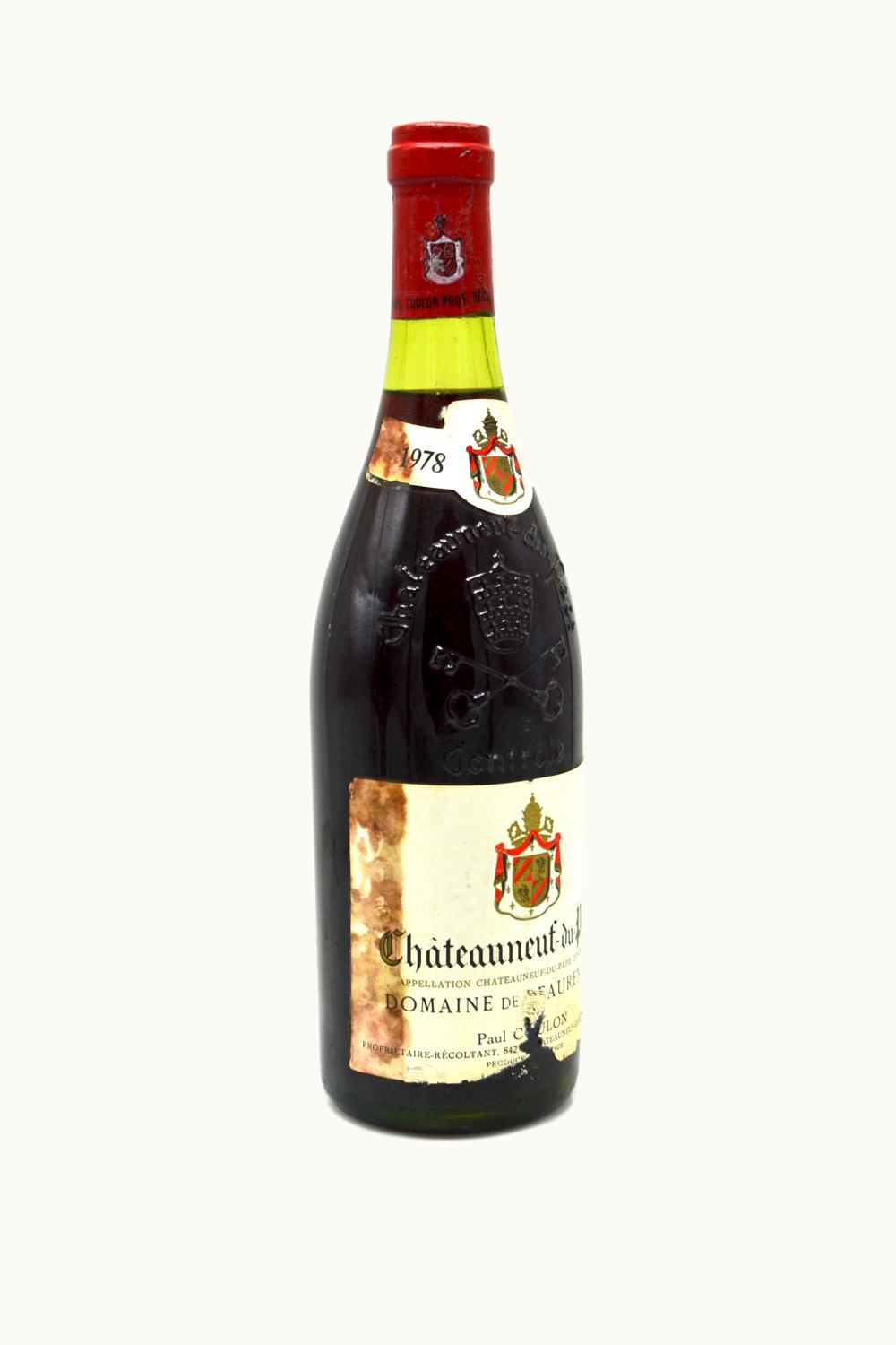 Domaine de Beaurenard Domaine de Beaurenard Châteauneuf-du-Pape Rhône, France, 1978