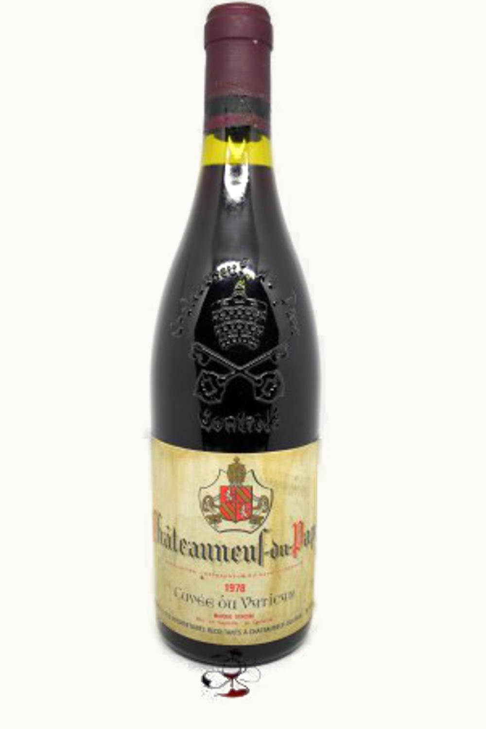 Sixtine Sixtine Cuvée Vatican Châteauneuf-du-Pape Rhône, France, 1978