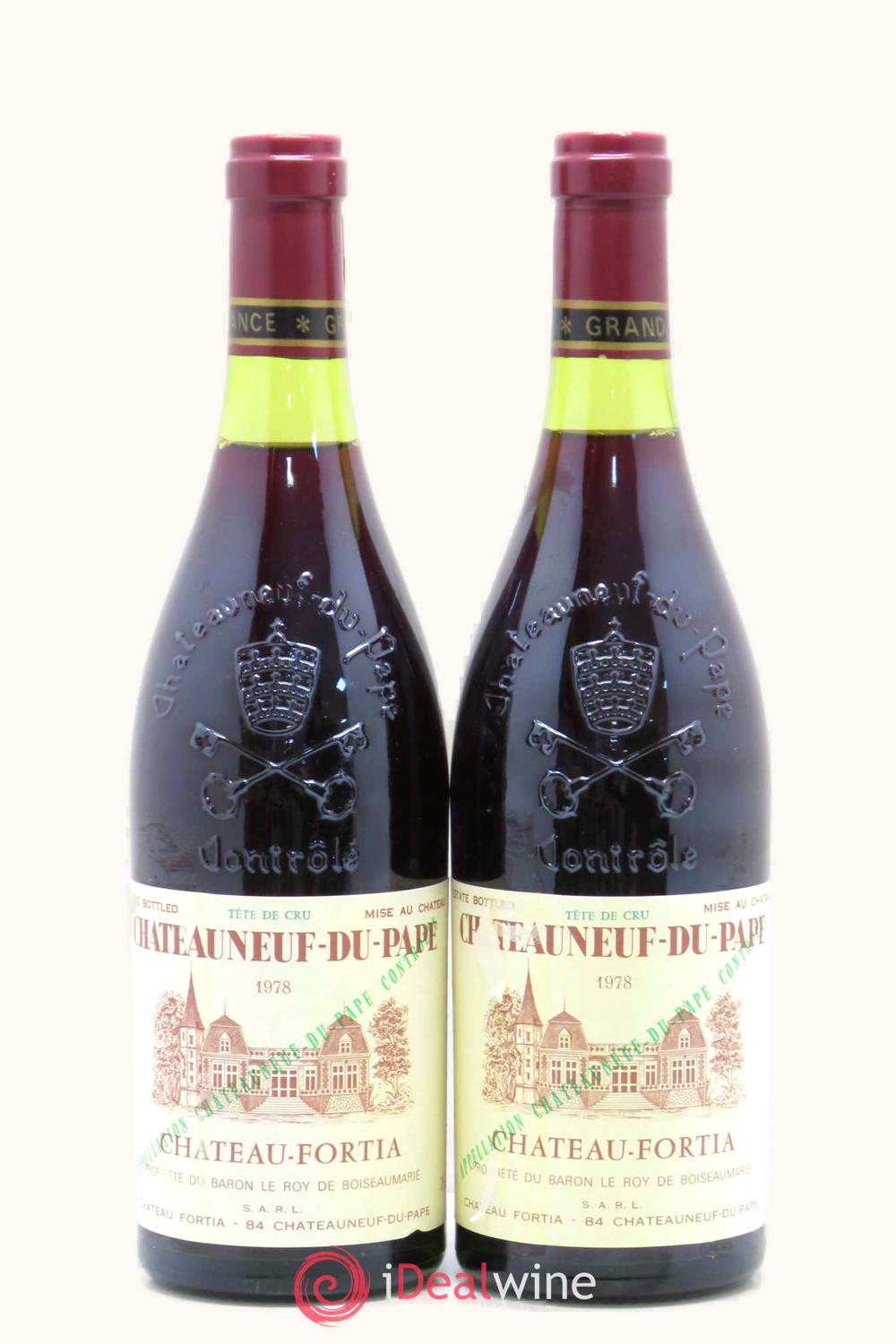Fortia Fortia Tradition Châteauneuf-du-Pape Rhône, France, 1978