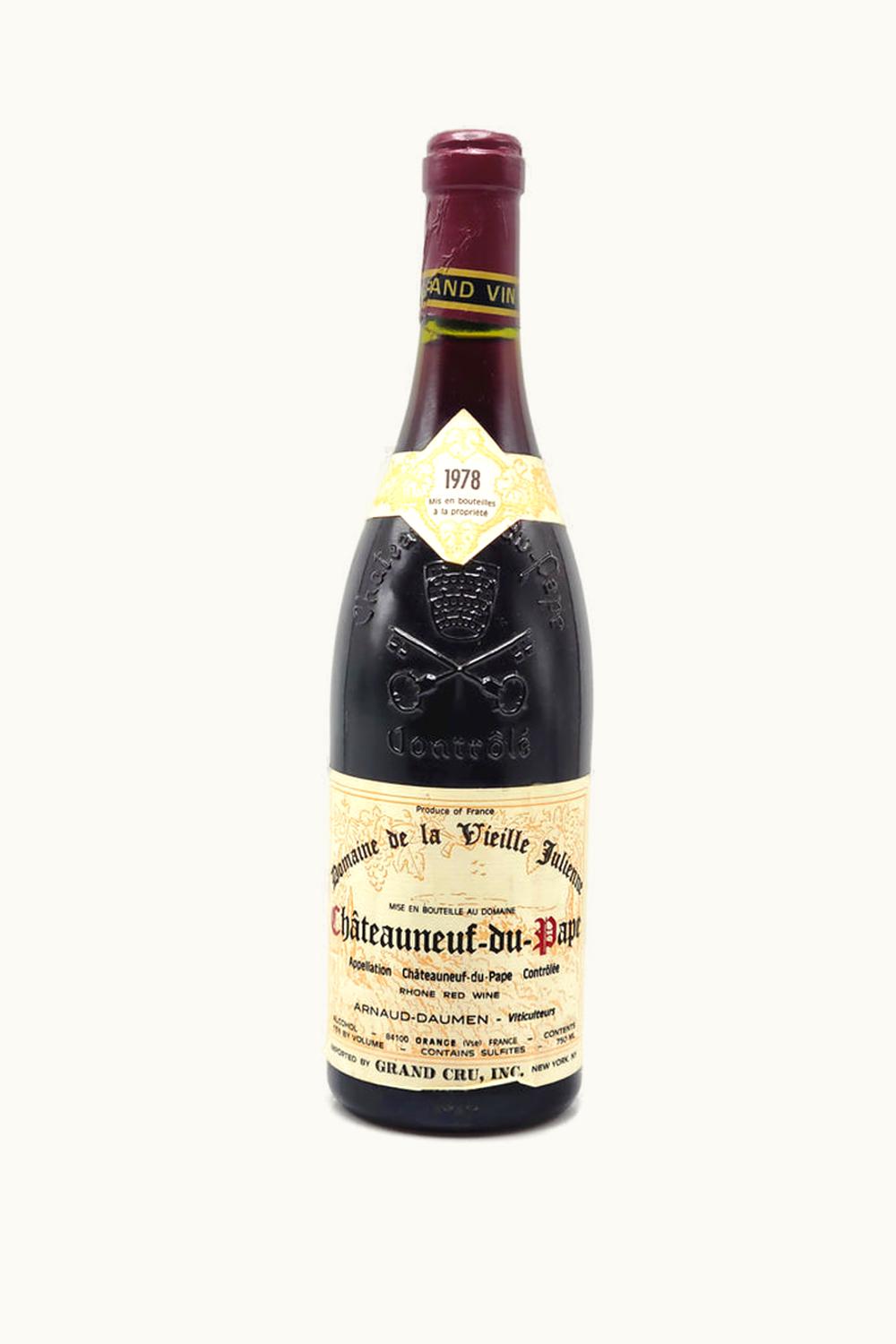 Domaine de la Vieille Julienne Domaine de la Vieille Julienne Châteauneuf-du-Pape Rhône, France, 1978