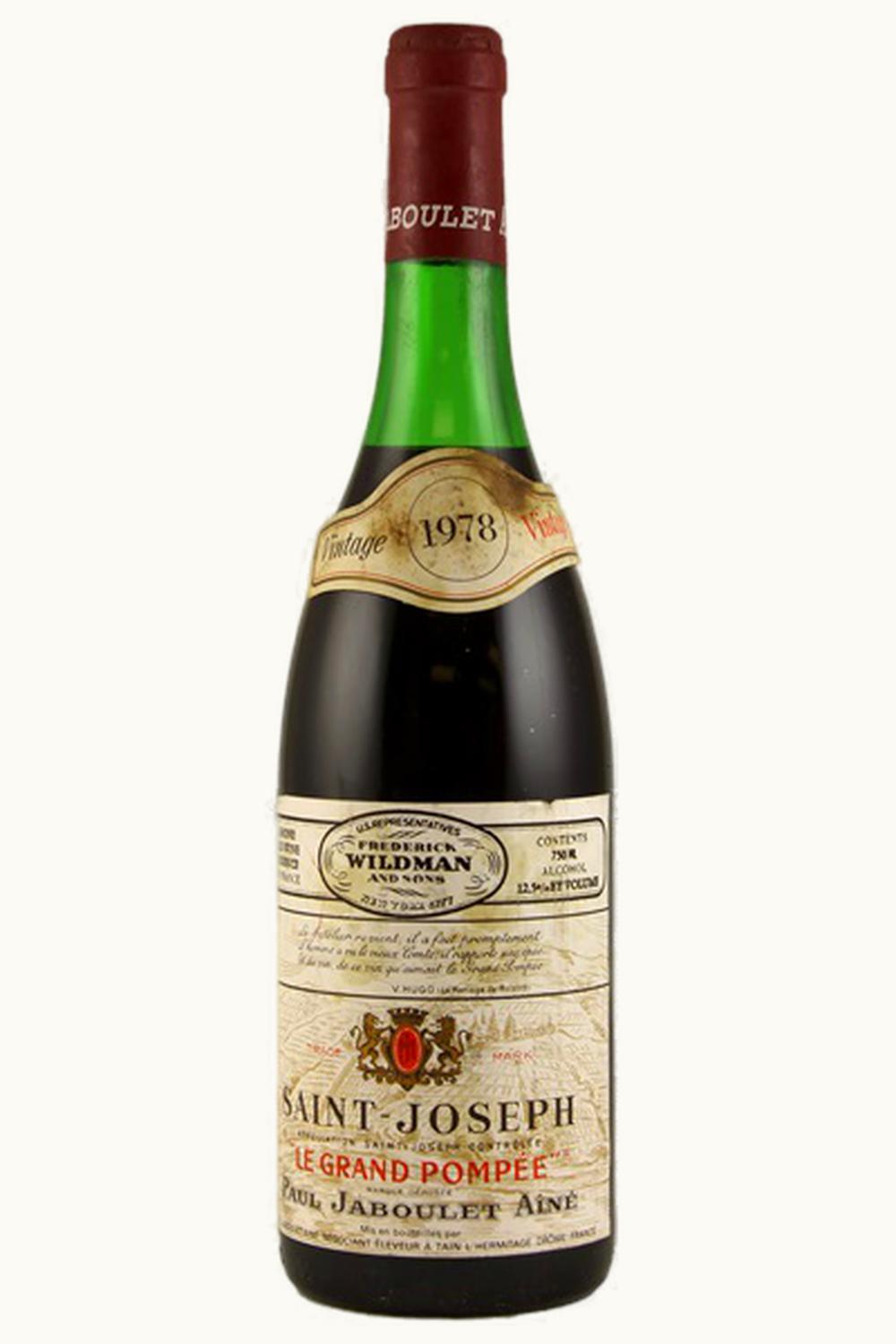 Paul Jaboulet Aîné Paul Jaboulet Aîné Le Grand Pompee St. Joseph Rhône, France, 1978