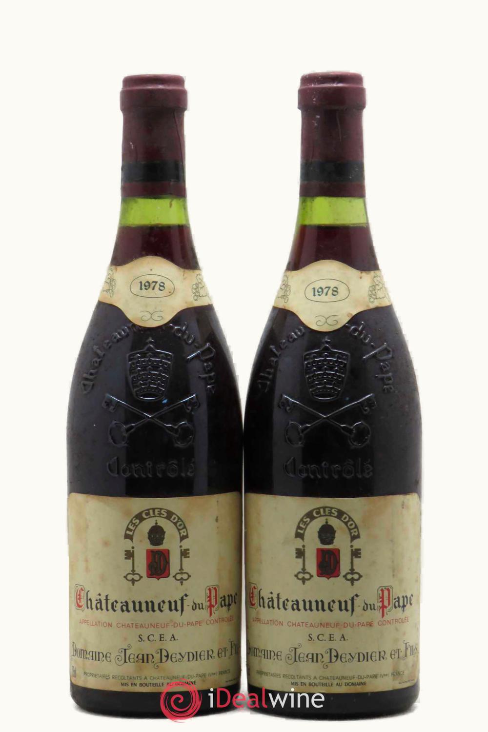 Domaine Jean Deydier Domaine Jean Deydier Les Clefs d'Or Tradition Châteauneuf-du-Pape Rhône, France, 1978