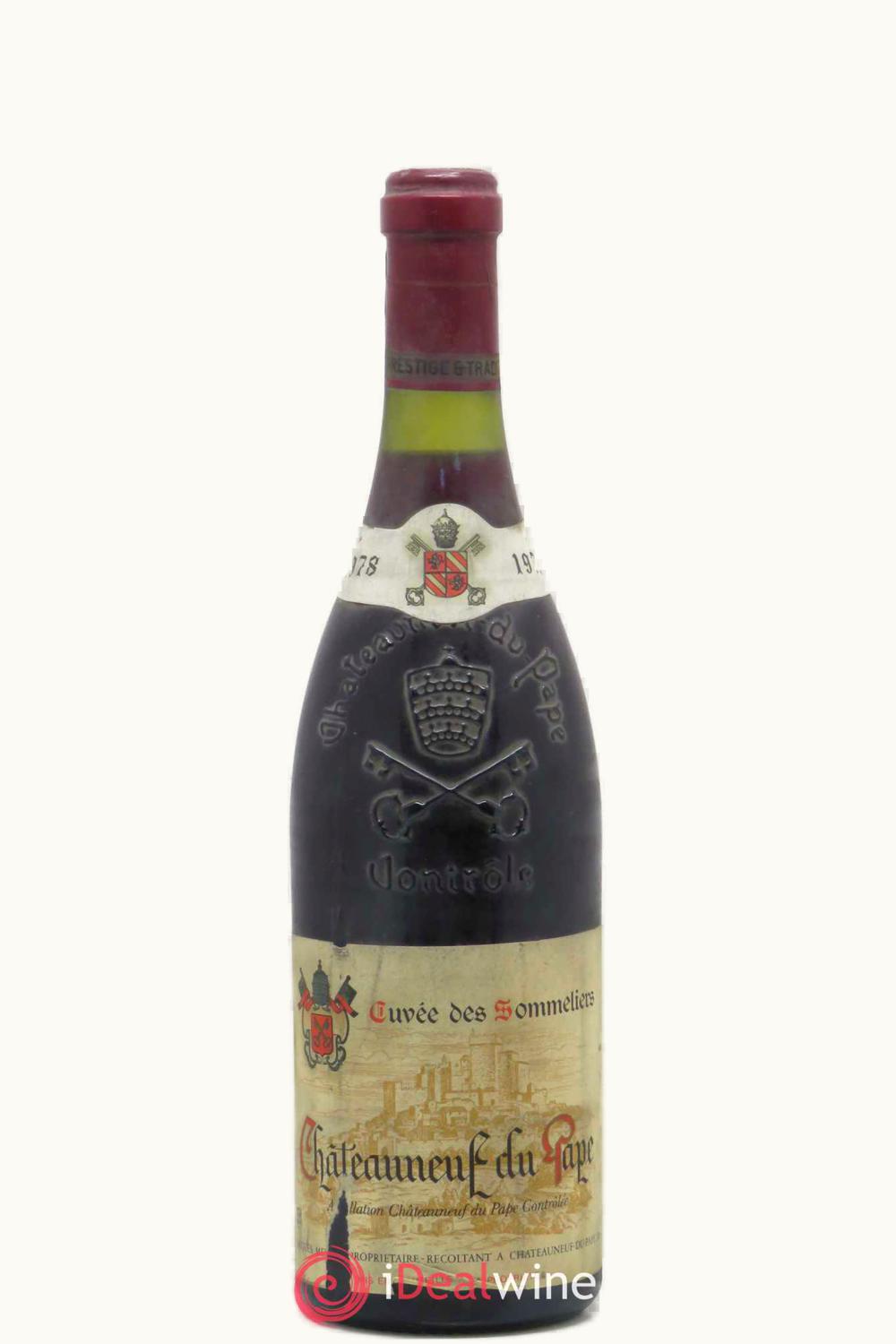 Cuvée de Sommelier Cuvée de Sommelier Châteauneuf-du-Pape Rhône, France, 1978