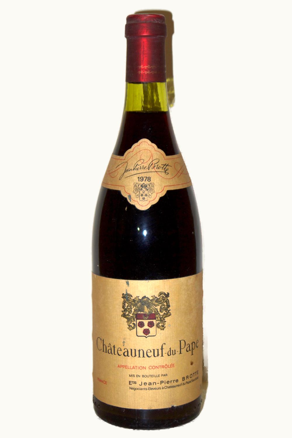 Maison Brotte Maison Brotte Cuvée Charles Châteauneuf-du-Pape Rhône, France, 1978