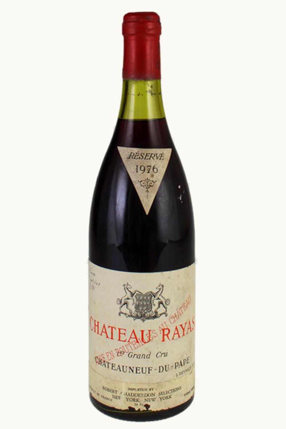 Rayas Rayas Réserve Châteauneuf-du-Pape Rhône, France, 1976