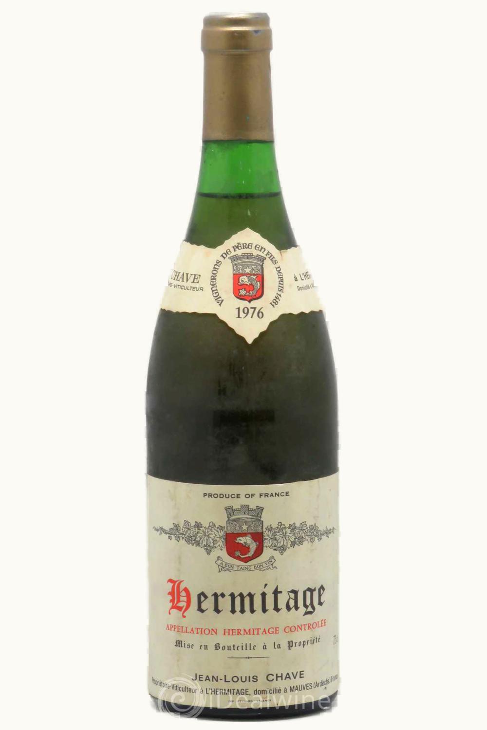Domaine Jean-Louis Chave Domaine Jean-Louis Chave Hermitage Rhône, France, 1976