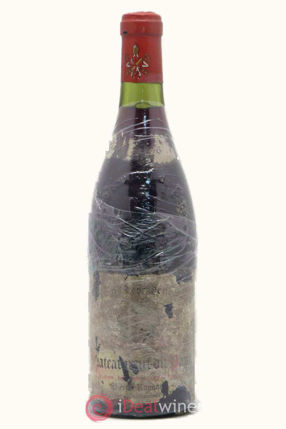 Domaine de Sénéchaux Domaine de Sénéchaux Châteauneuf-du-Pape Rhône, France, 1976