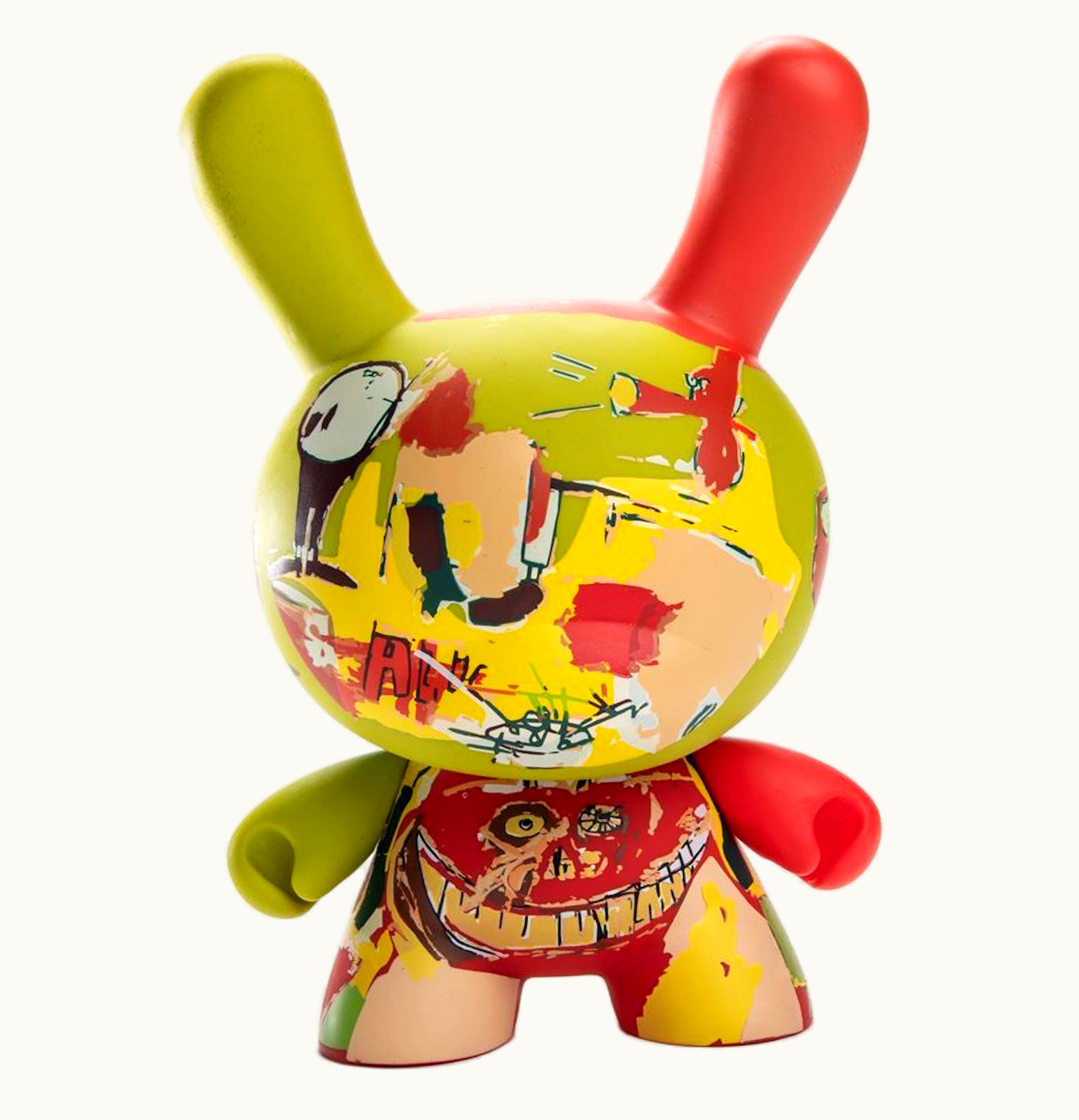 Kidrobot Kidrobot Jean Michel Basquiat Wine of Babylon Masterpiece Dunny Figure