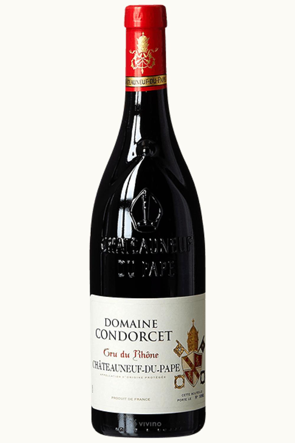 Domaine Condorcet Domaine Condorcet Châteauneuf-du-Pape Rhône, France, 1975
