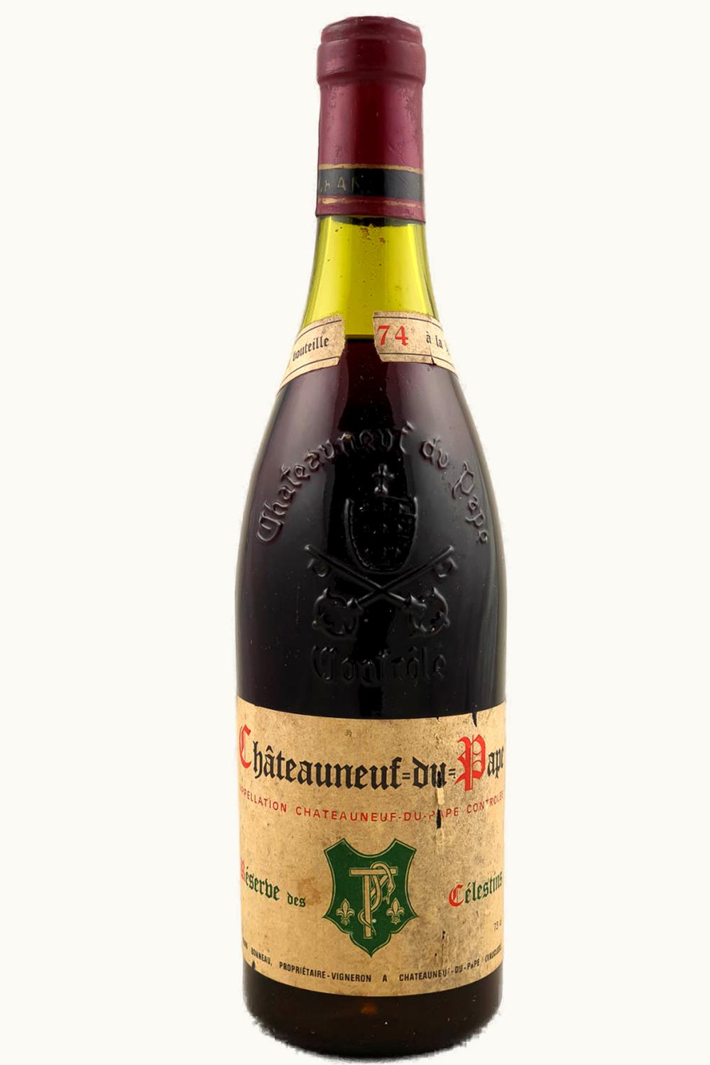 Henri Bonneau Henri Bonneau Réserve de Célestin Châteauneuf-du-Pape Rhône, France, 1974