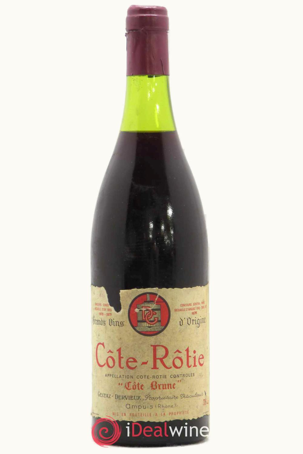 Marius Gentaz Dervieux Marius Gentaz Dervieux Brune Côte-Rôtie Rhône, France, 1974