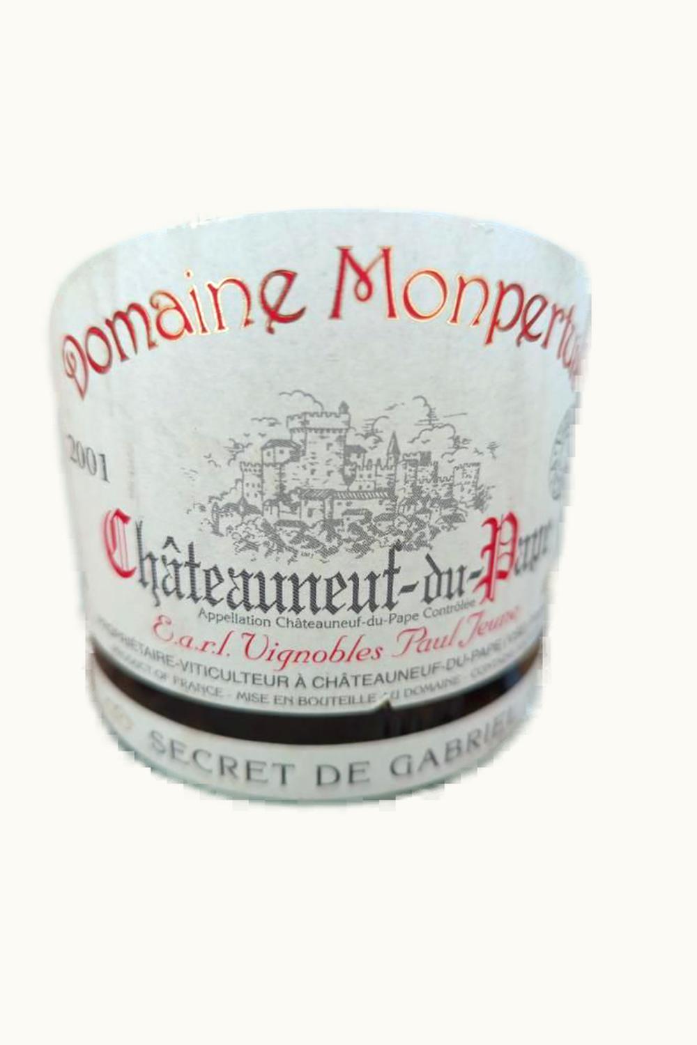 VIgnoble Paul Jeune VIgnoble Paul Jeune Dom de Monpertuis Cuvée Classique Châteauneuf-du-Pape Rhône, France, 1974