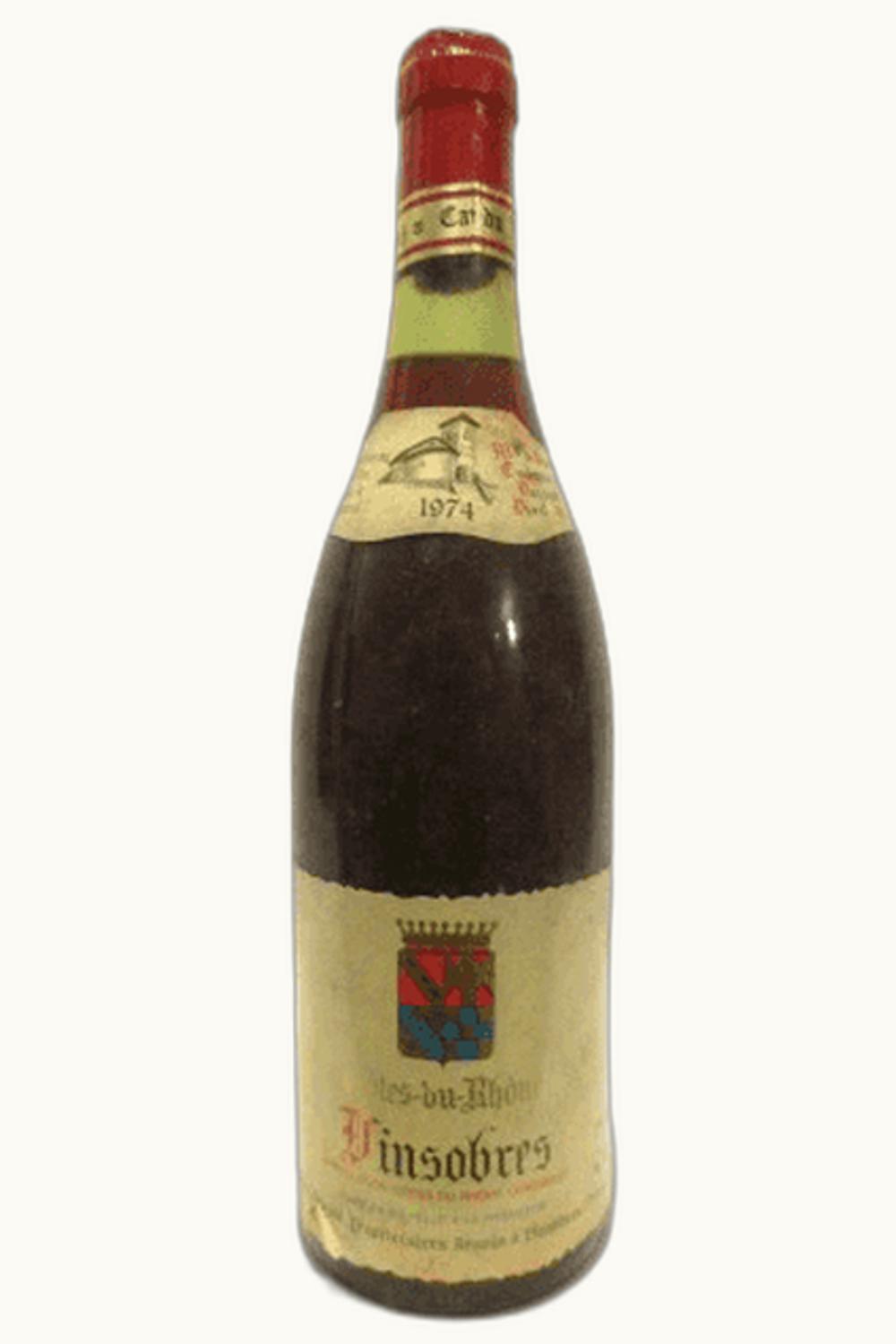 Cave du Prieur Cave du Prieur VInsobres Rhône, France, 1974