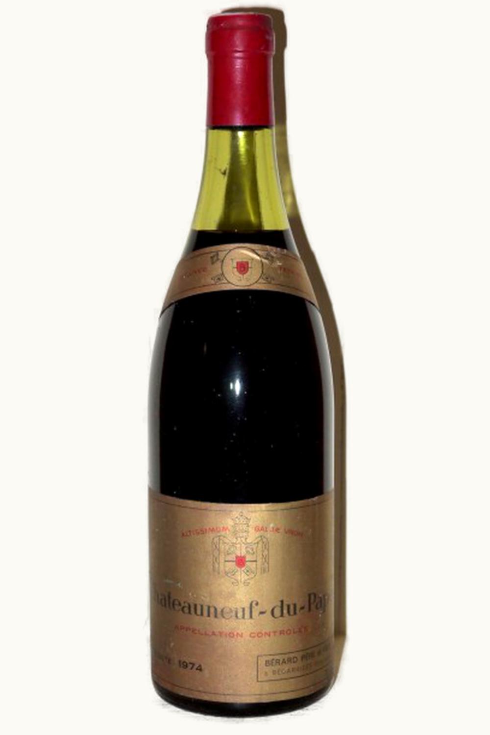 Grivelet Père Grivelet Père Châteauneuf-du-Pape Rhône, France, 1974