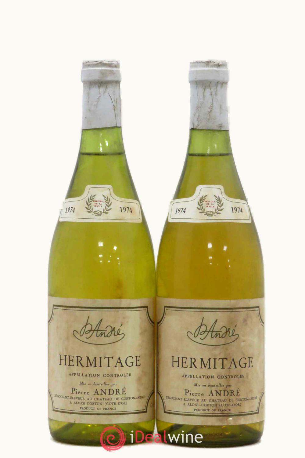 Maison Pierre André Maison Pierre André VIgnolan Crozes-Hermitage Rhône, France, 1974